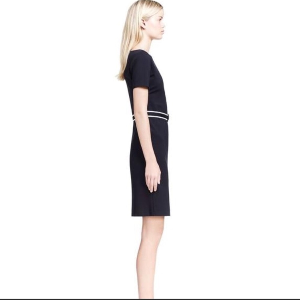 NWT Tory Burch Sonia Navy Ponte Dress, Size M